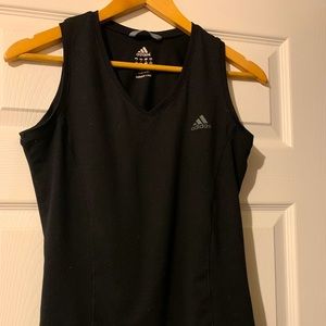 Adidas tank top black medium